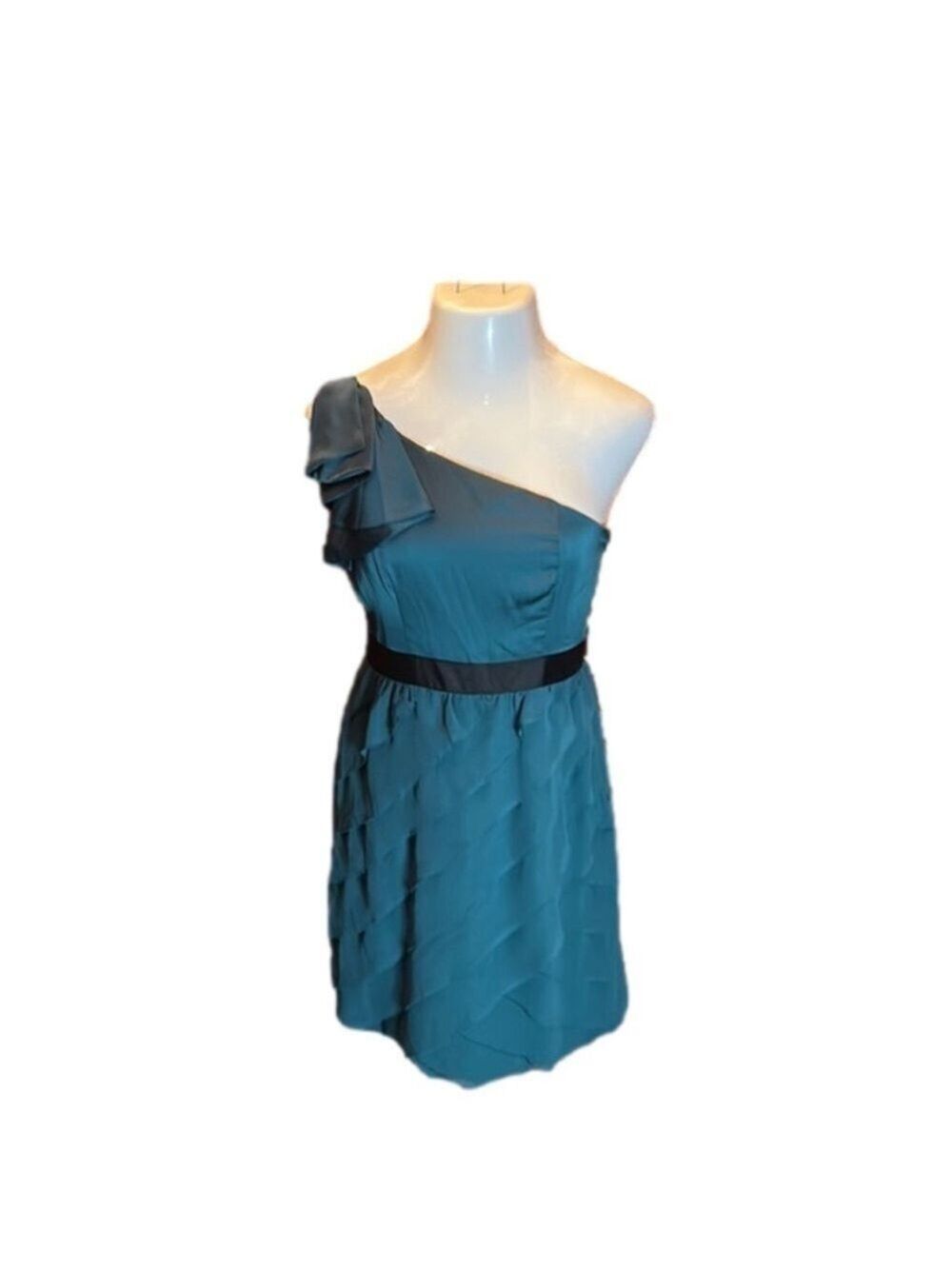 LAUREN CONRAD Gorgeous Dark Teal Green Cocktail, Holiday, Party Dress! Size 10